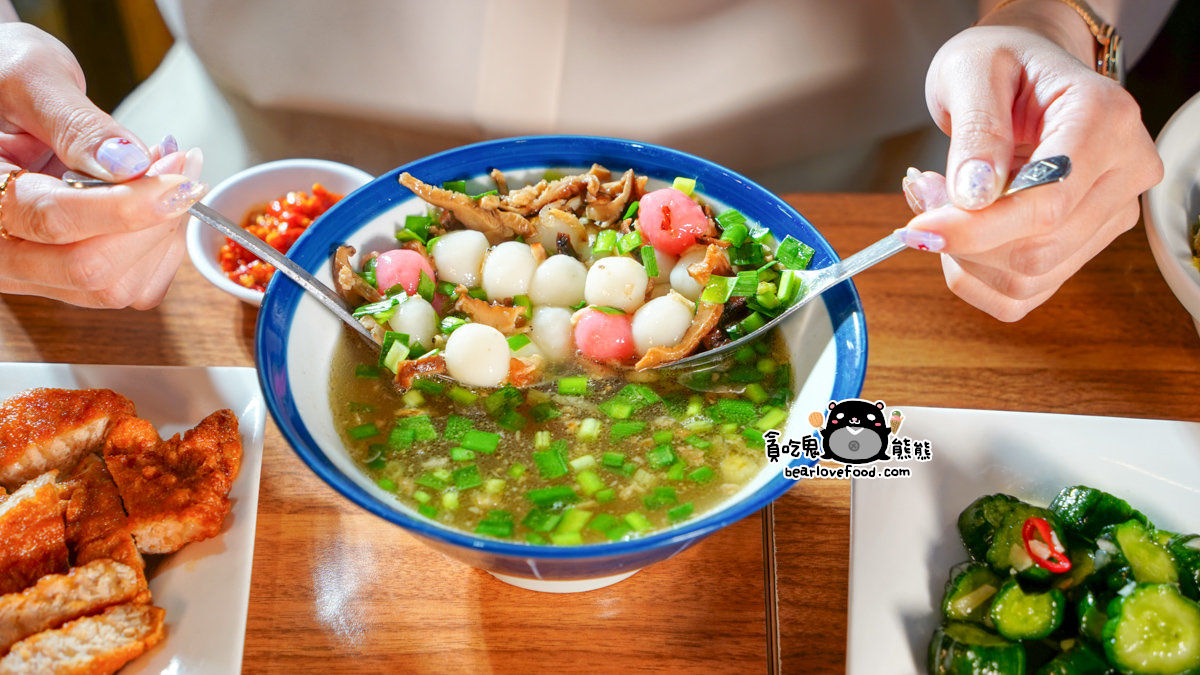 宜蘭羅東美食|上品佑食堂羅東竹林店 (附菜單)-竹林小學正對面,在地小吃,有裝潢與冷氣,必點使用溫體豬的炸蛋魯肉飯以及油潑辣子麵、 客家湯圓 上品佑食堂羅東竹林店