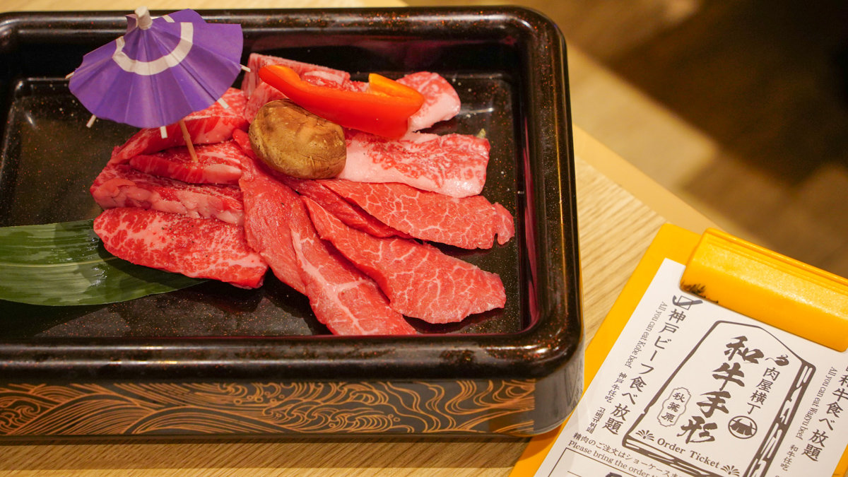 東京秋葉原燒肉吃到飽 |肉屋横丁秋葉原店-秋葉原站前,和牛,神戶牛100分鐘吃到飽 肉屋横丁秋葉原店