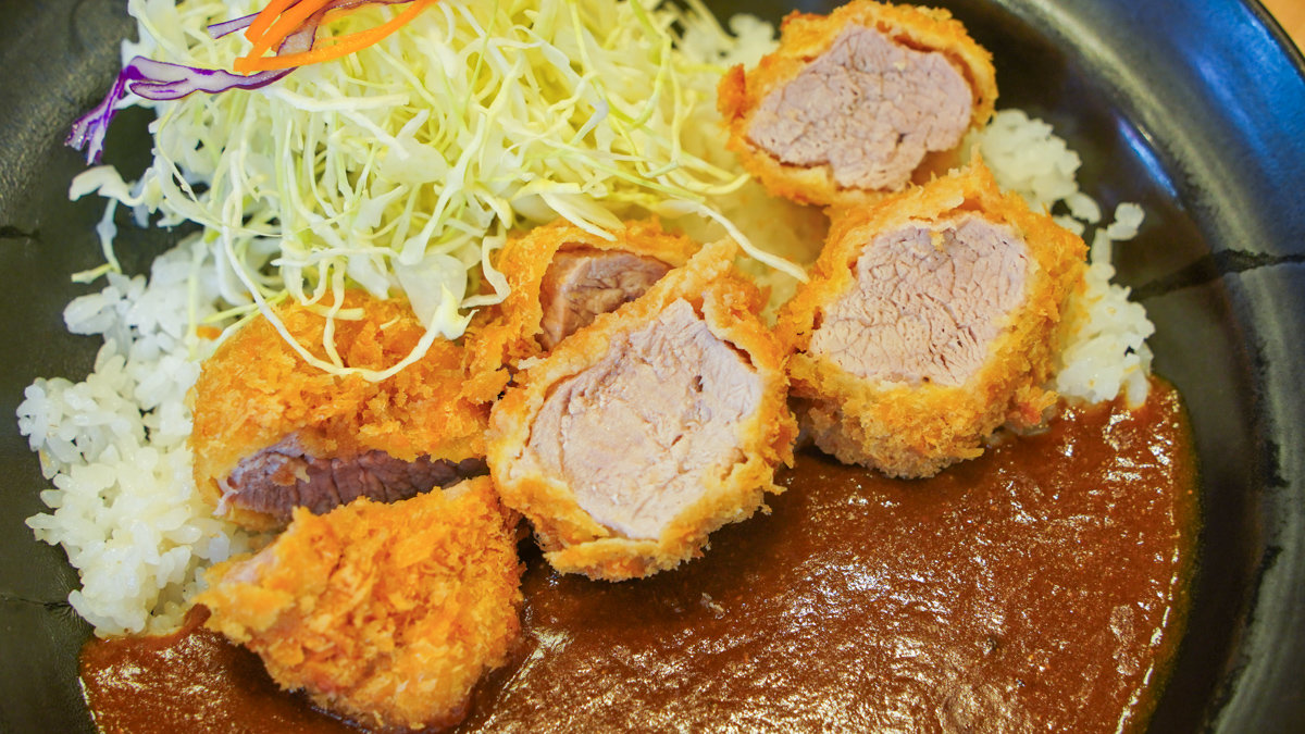 東京淺草寺附近美食 |とんかつとお山 -炸豬排專賣,豬里肌¥1250就非常好吃了 とんかつとお山