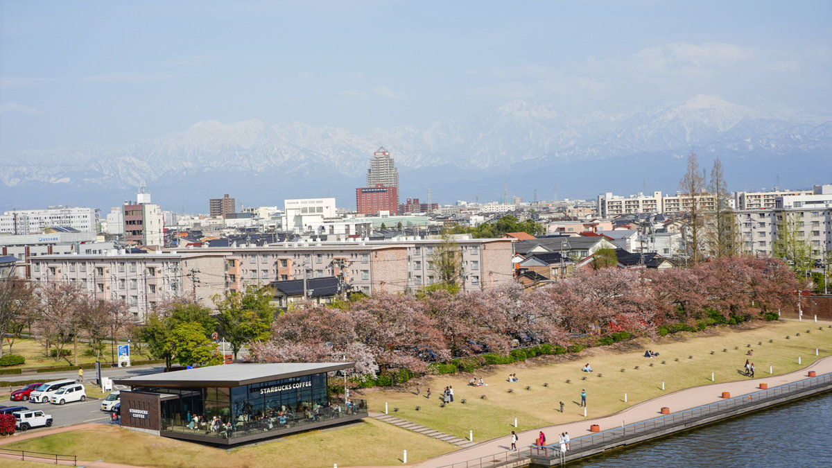 星巴克富山環水公園店