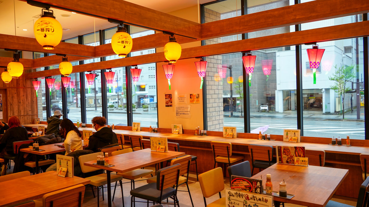 富山縣富山市美食 |鮮魚魚廣・富山湾食堂マルート店 -JR富山站旁,フロアガイド | MAROOT內日本料理店 鮮魚魚廣・富山湾食堂マルート店