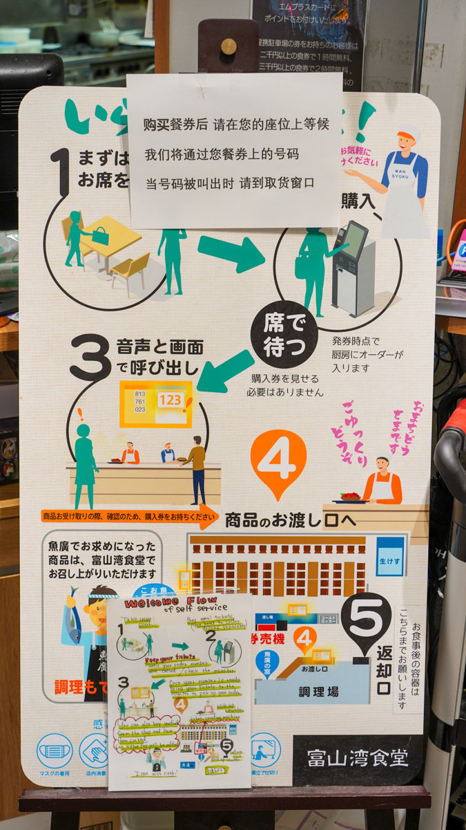 富山縣富山市美食 |鮮魚魚廣・富山湾食堂マルート店 -JR富山站旁,フロアガイド | MAROOT內日本料理店 鮮魚魚廣・富山湾食堂マルート店