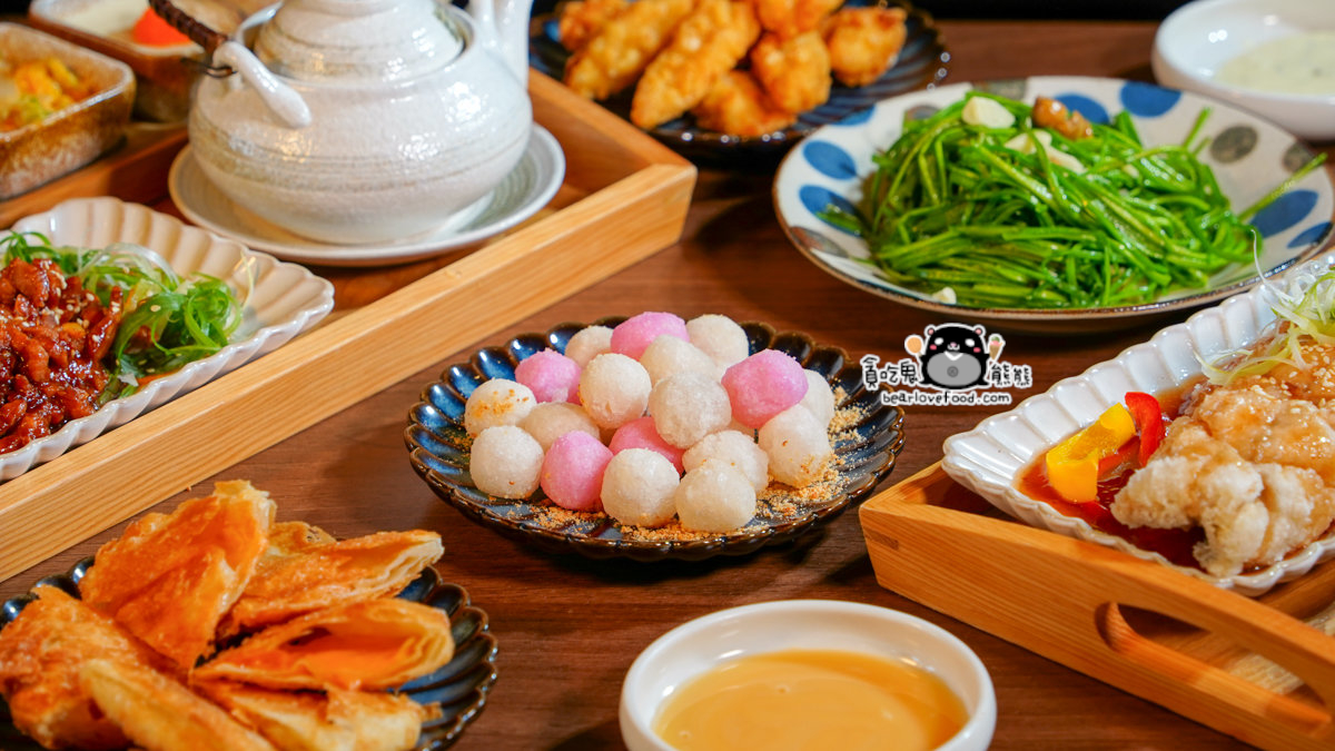 高雄河堤社區|金貴中式料理:一個人也能吃辦桌菜,打卡送炸湯圓+套餐只要加139元!貪吃鬼熊熊評測 金貴中式料理