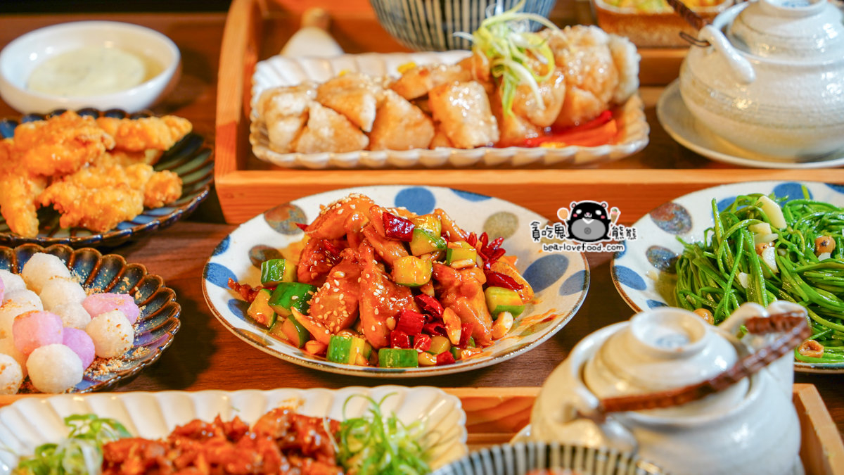 高雄河堤社區|金貴中式料理:一個人也能吃辦桌菜,打卡送炸湯圓+套餐只要加139元!貪吃鬼熊熊評測 金貴中式料理