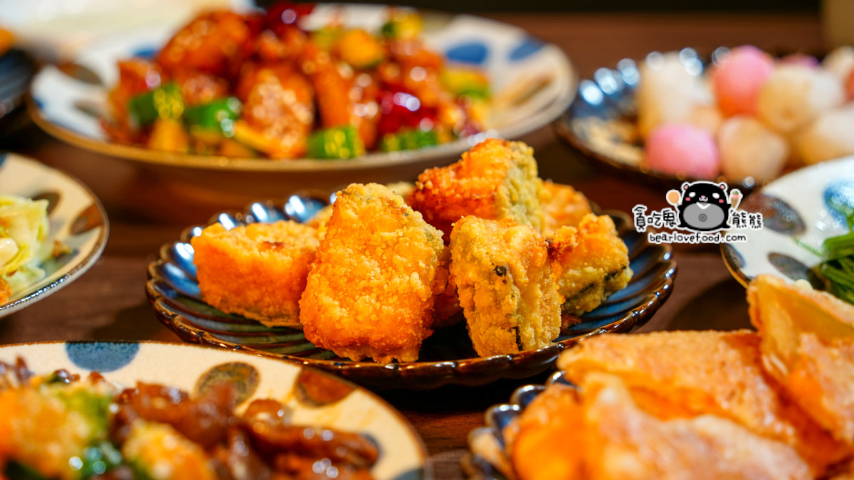 高雄河堤社區|金貴中式料理:一個人也能吃辦桌菜,打卡送炸湯圓+套餐只要加139元!貪吃鬼熊熊評測 金貴中式料理