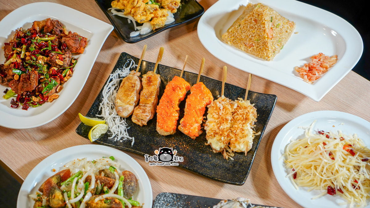 高雄仁武美食 |義の村居酒屋|停車超方便、串燒熱炒一網打盡 義の村居酒屋